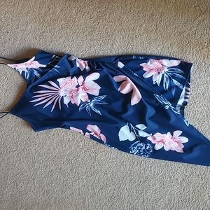 Asimetrical floral dress Yoins Size M